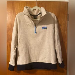 Patagonia vintage quarter zip. Wool